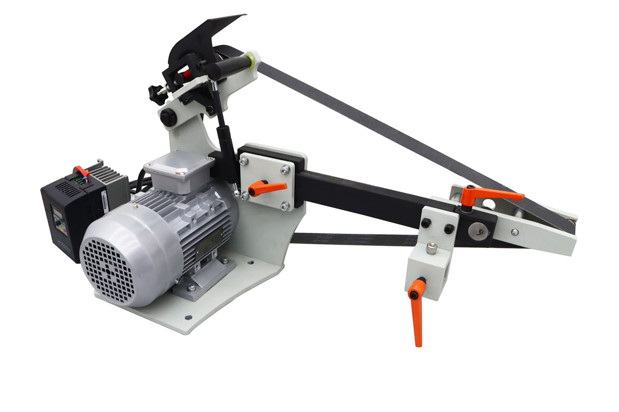 INTSUPERMAI Variable Speed Belt Sander 72 inch Belt Grinder with 3 Grinding Wheel Multi-function Sand Belt Machine Belt Sander Knife Grinder without INTSUPERMAI