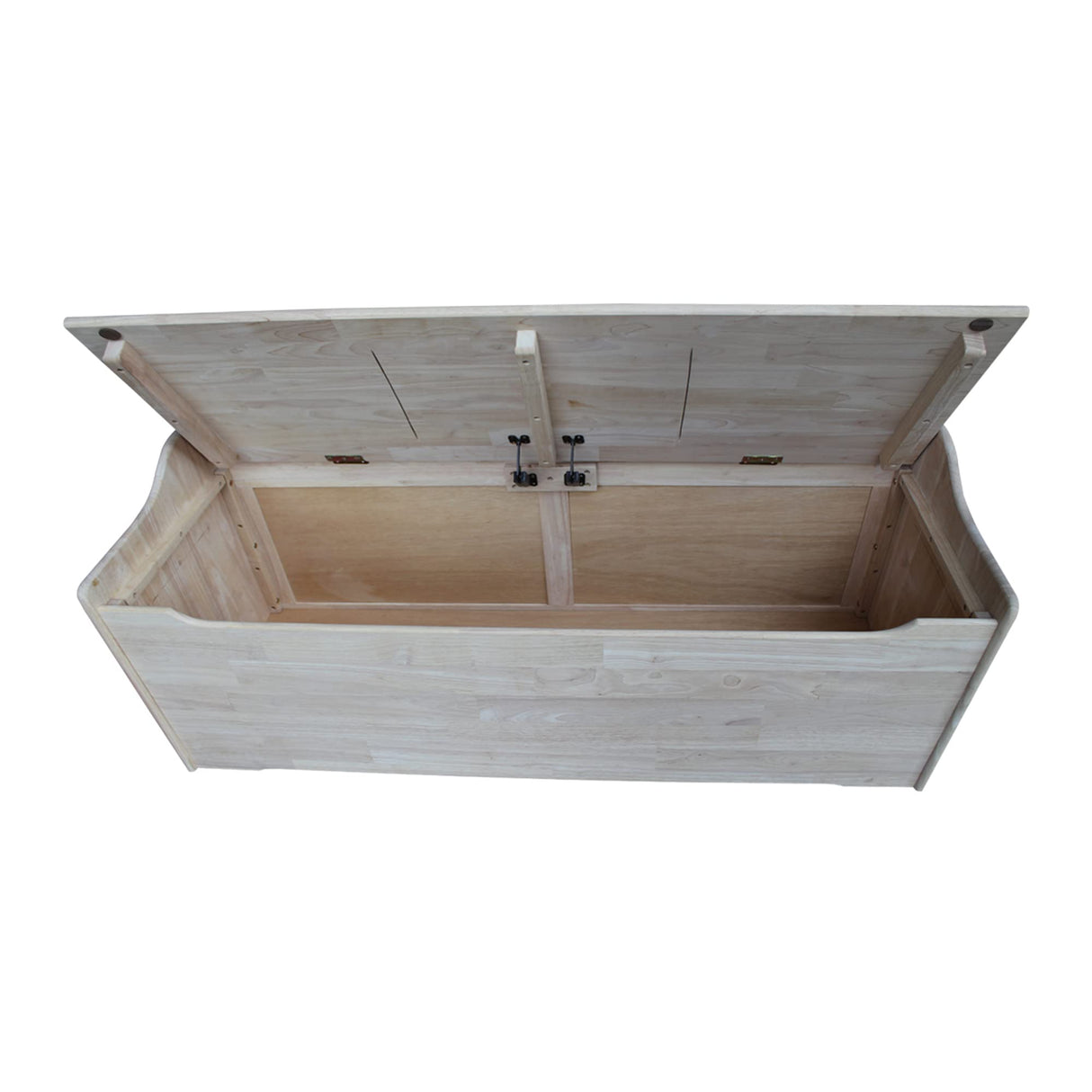 International Concepts Unfinished Storage Box, 23(H) x 47(W) x 19(D) IC International Concepts