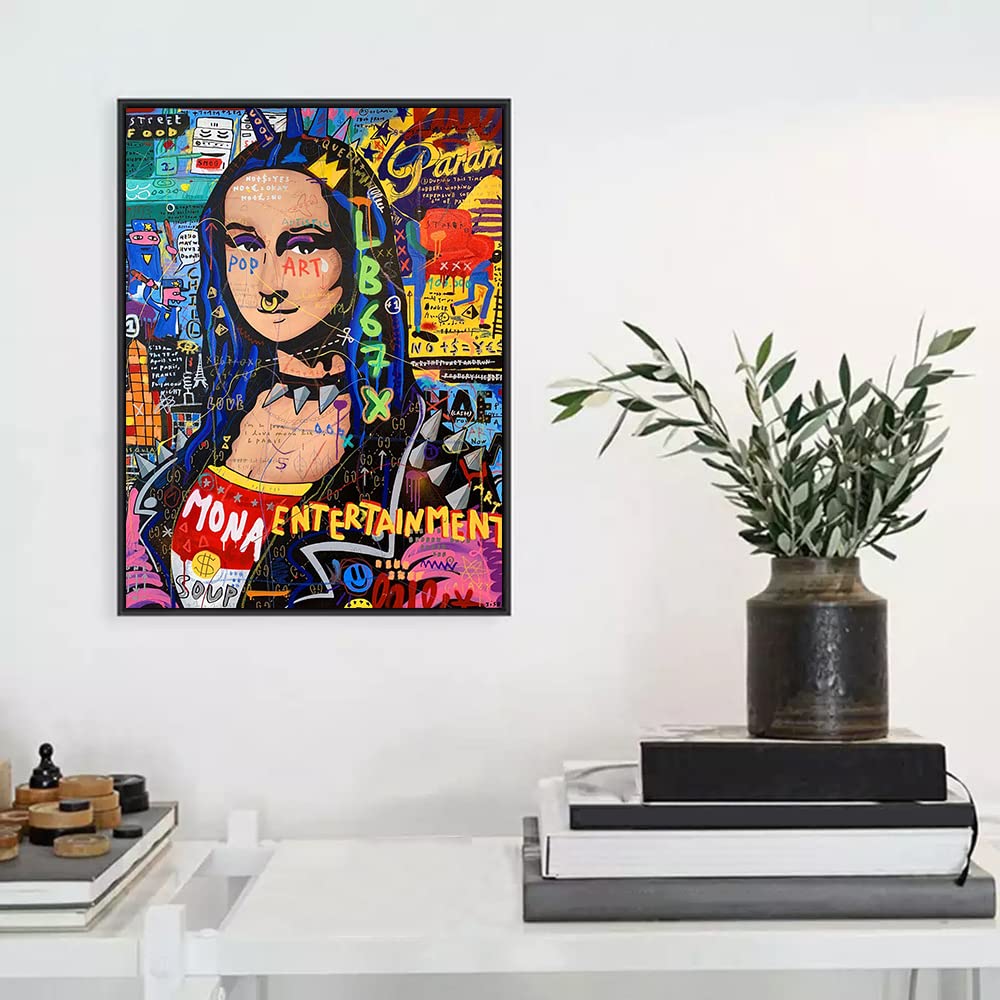 5D DIY Diamond Painting Girl, Diamond Art Painting Sugar Skull by Number Kits for Adults and Kids, Abstract Girls Arts Painted with Round Full Drill for Gift Wall Decor(30X40cm/12x16in,Girl-3) SaxSauly