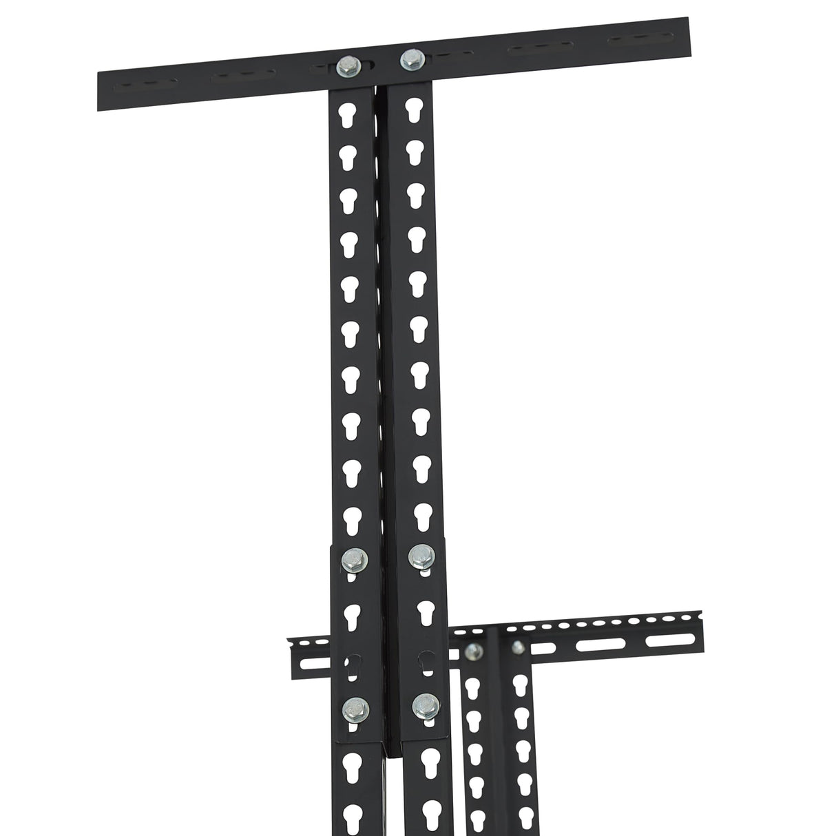 Klutch Overhead Garage Storage Rack — Adjustable Height, 96in.L x 48in.D x 23–37in.H Klutch