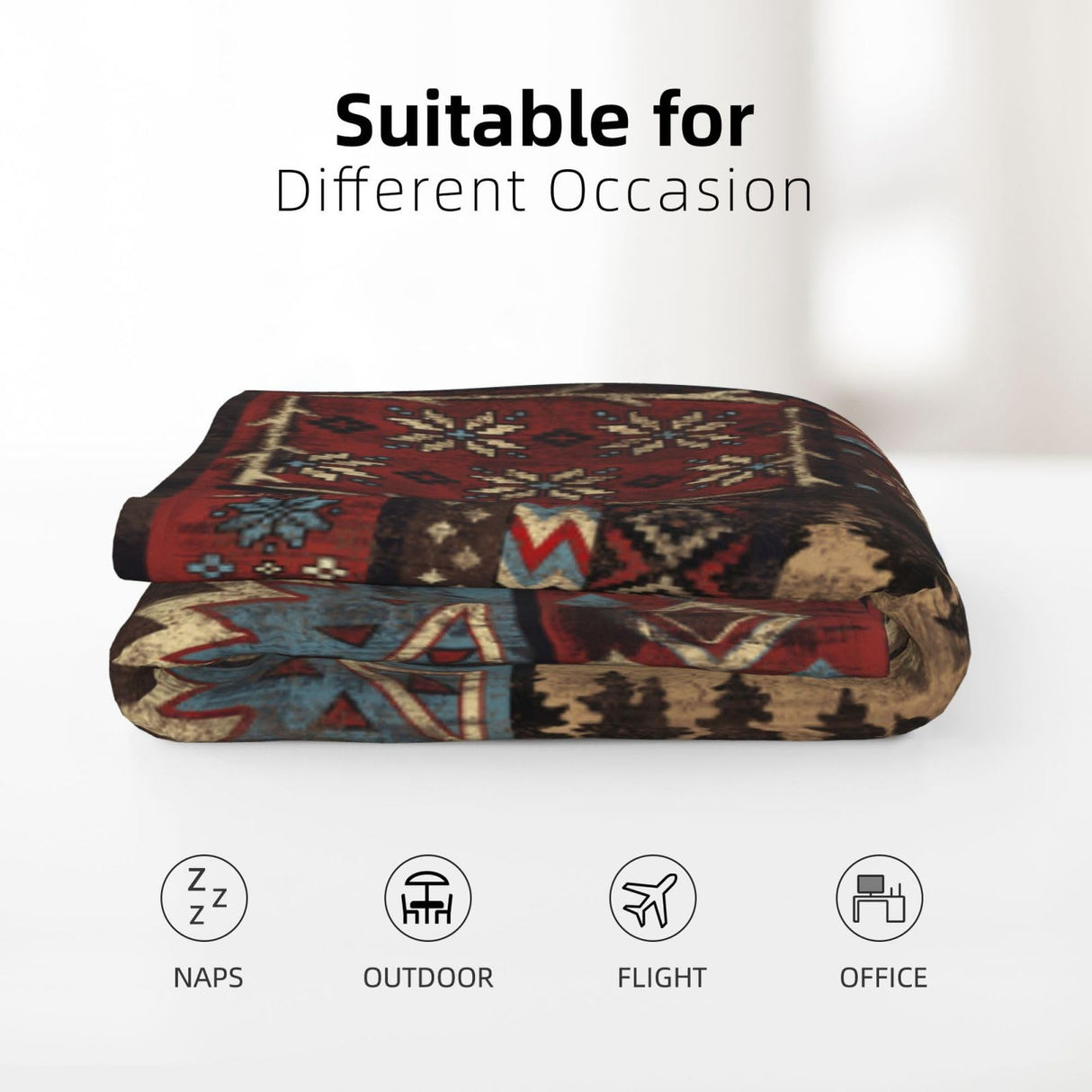 Blanket Cabin Rustic Bear Deer Throw Blanket Lodge Moose Soft Warm Velvet Blanket Lightweight Bed Blanket Farmhouse Home Decor Fleece Blanket Sofa Blanket Luxurious Gift for Men Women KAPLIPE