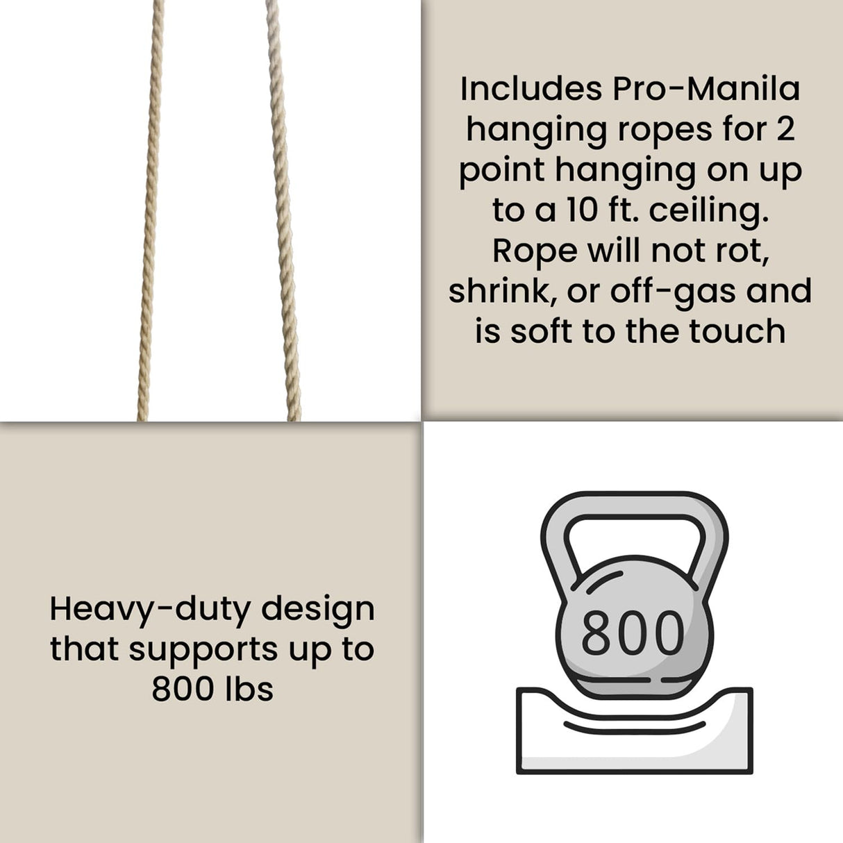 Malvern 5 Foot Wood Porch Swing Bed in Unfinished, Amish Handcrafted Daybed Style Swing Amish Casual