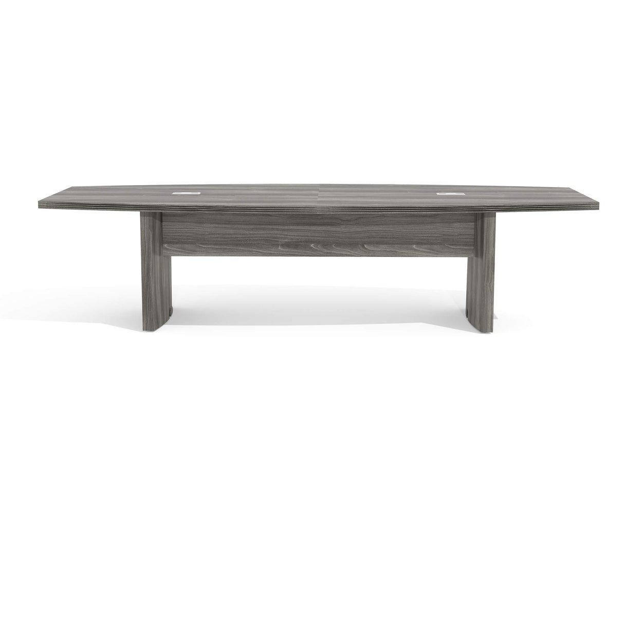 Safco Aberdeen 10ft Conference Table Contemporary Laminate Gray Steel Ideal for Modern Business and Meeting Rooms 367 lbs. Weight ACTB10LGS Safco