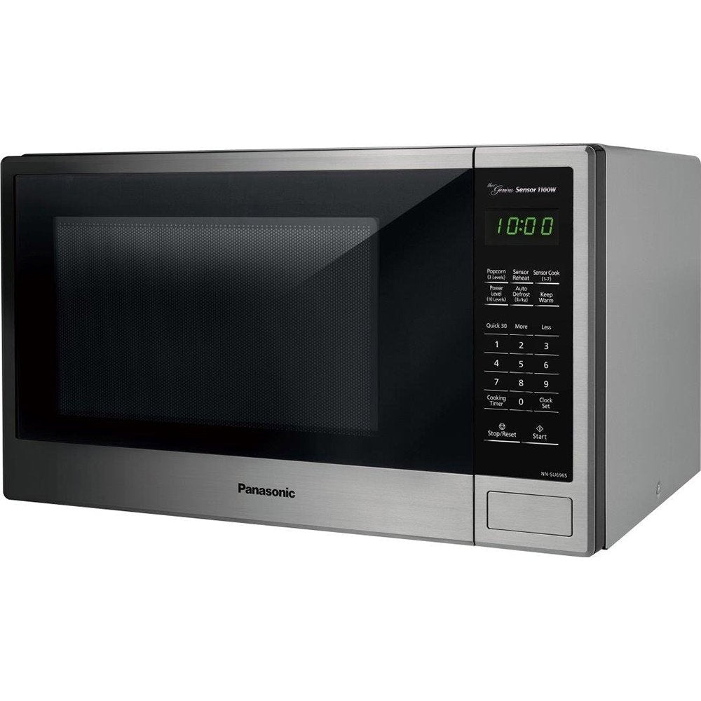 Panasonic NN-SU696S Microwave Oven, 1.3 Cft, Stainless Steel/Silver Panasonic