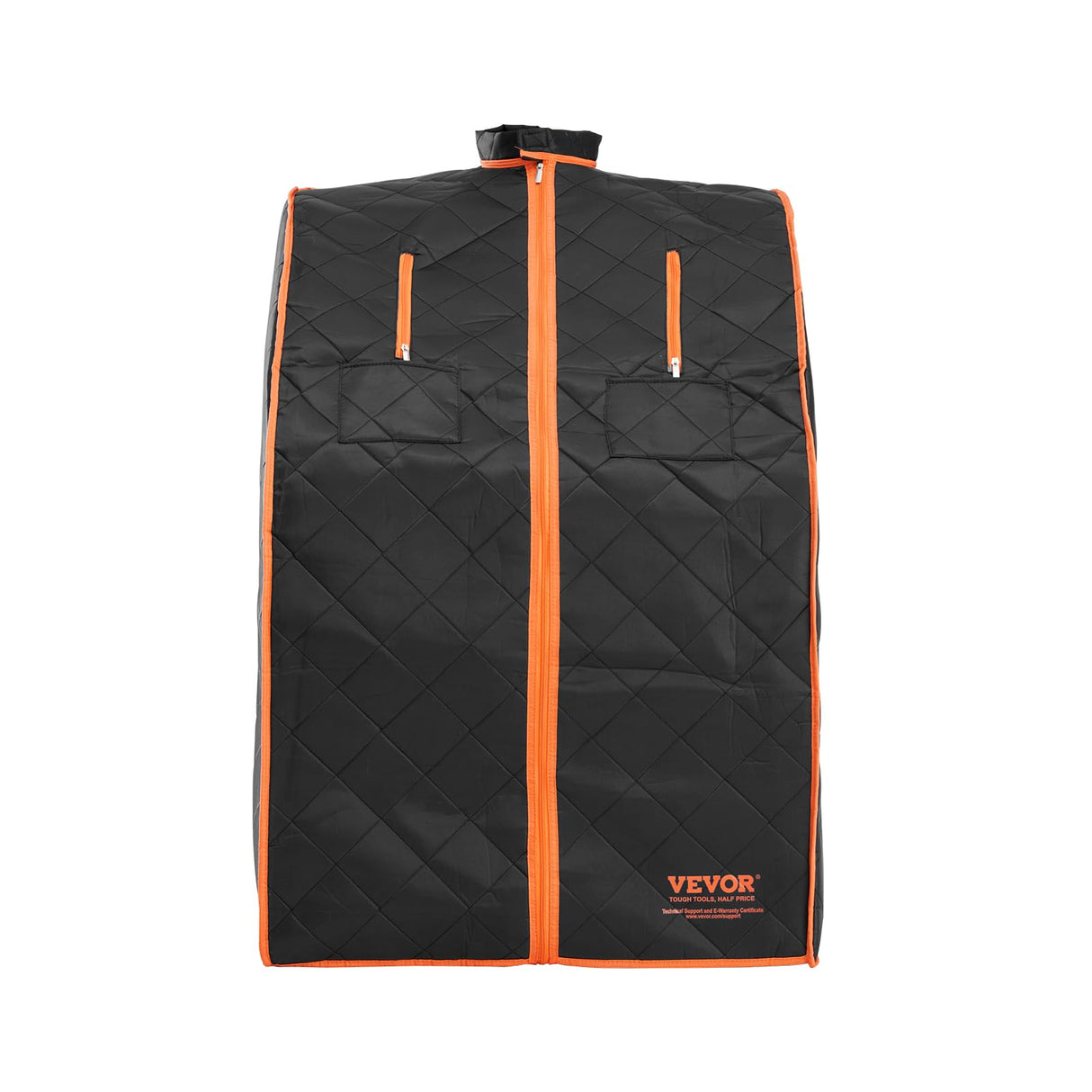 VEVOR Portable Sauna Tent Personal Sauna Kit for Home Spa, Detoxify & Soothing Infrared Heated Body Therapy, Time & Temperature Remote Control with Chair & Floor Mat 1050W VEVOR