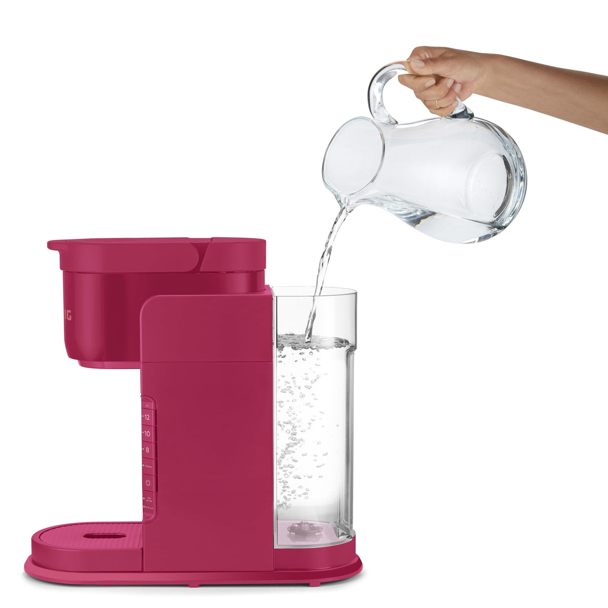 Keurig K-Express Single Serve K-Cup Pod Coffee Maker, 3 Brew Sizes, Strong Button Feature, 42oz Removable Reservoir, Island Berry Keurig