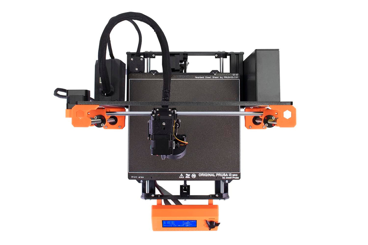 Original Prusa i3 MK3S+ 3D Printer, Ready-to-use FDM 3D Printer, Assembled and Tested, Removable Print Sheets, Filament sample Included, Print Size 9.84×8.3×8.3 in. Original Prusa