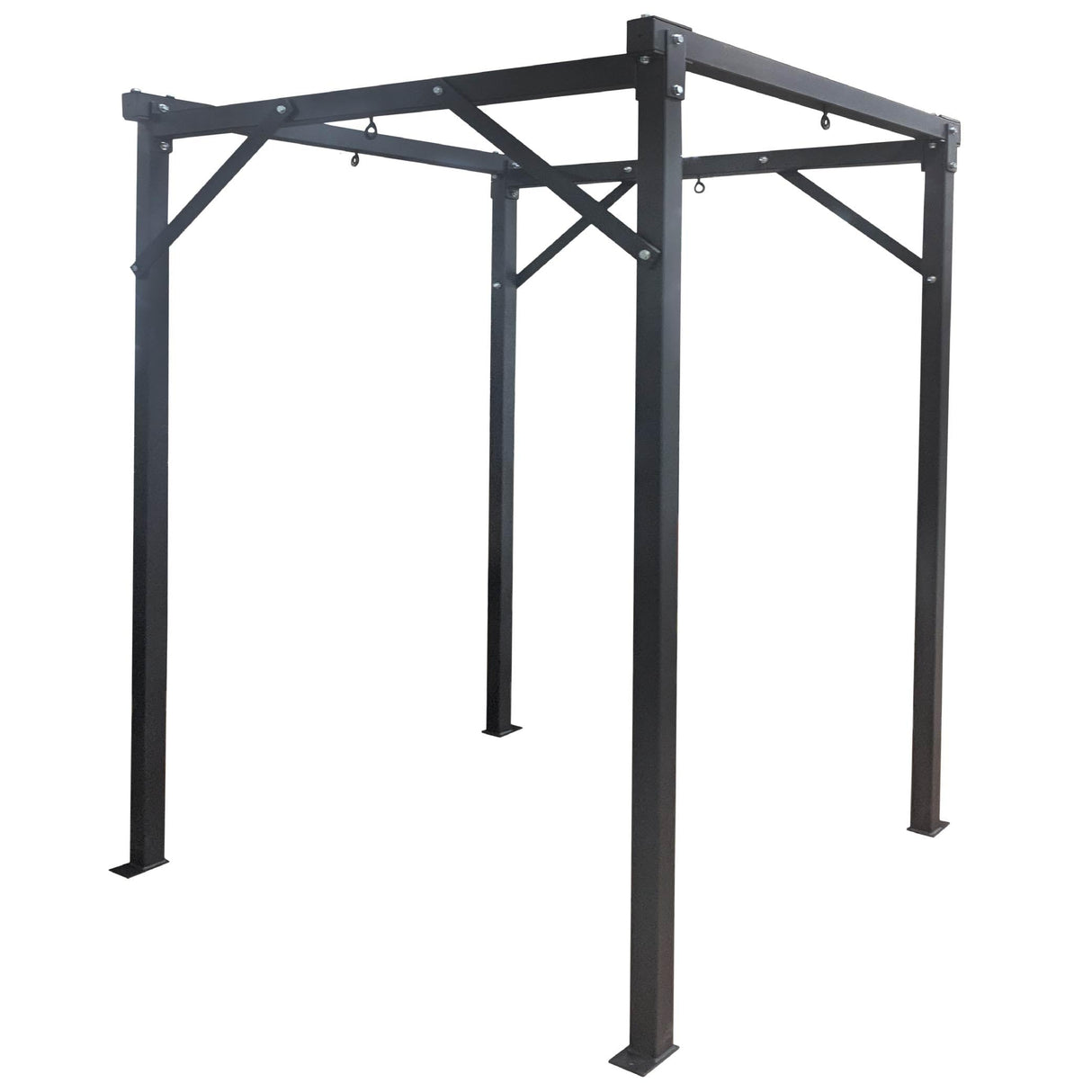 Titan Fitness 4 Bag Boxing Stand 6' x 6' Footprint 330 lb. Heavy Duty Bolt Down Titan Fitness