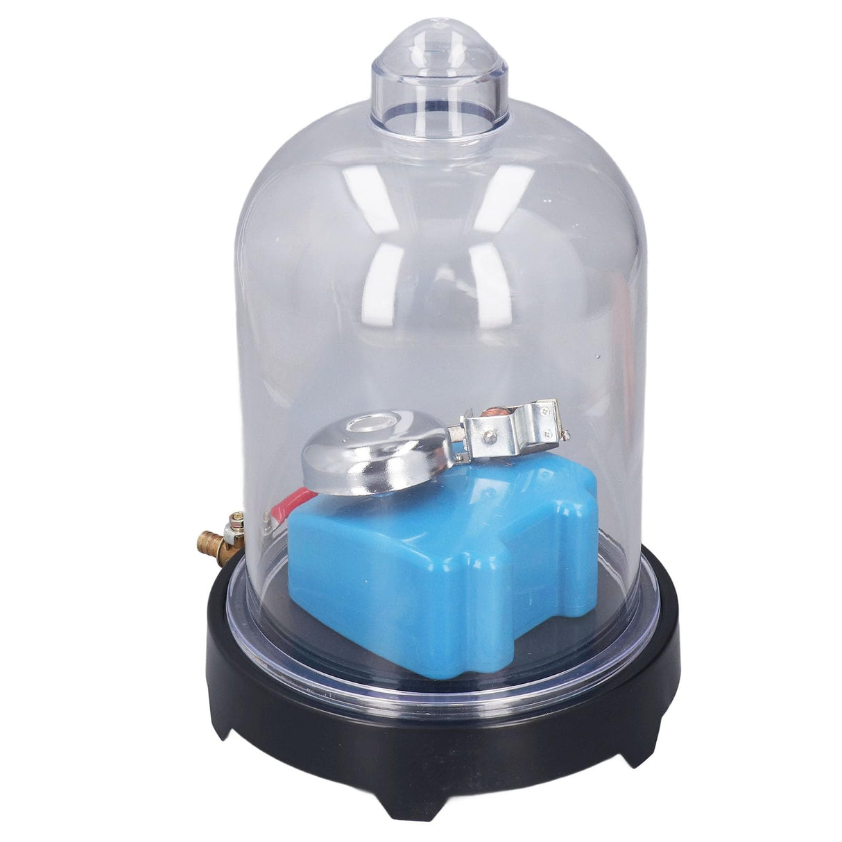 Vacuum Bell Jar, Vacuum Chamber with Pump, Laboratory Plastic Jar Sound Physics Scientific Experimental Tool for Sound Propagation Experiment Dpofirs