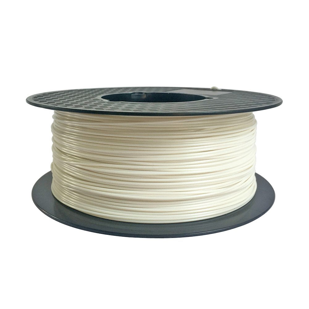 CC3D PC Filament White 1.75 mm 3D Printer Filament 1 kg Spool 2.2 lbs Dimensional Accuracy +/- 0.05 mm 3D Printing Material Polycarbonate White PC Filament CC3D