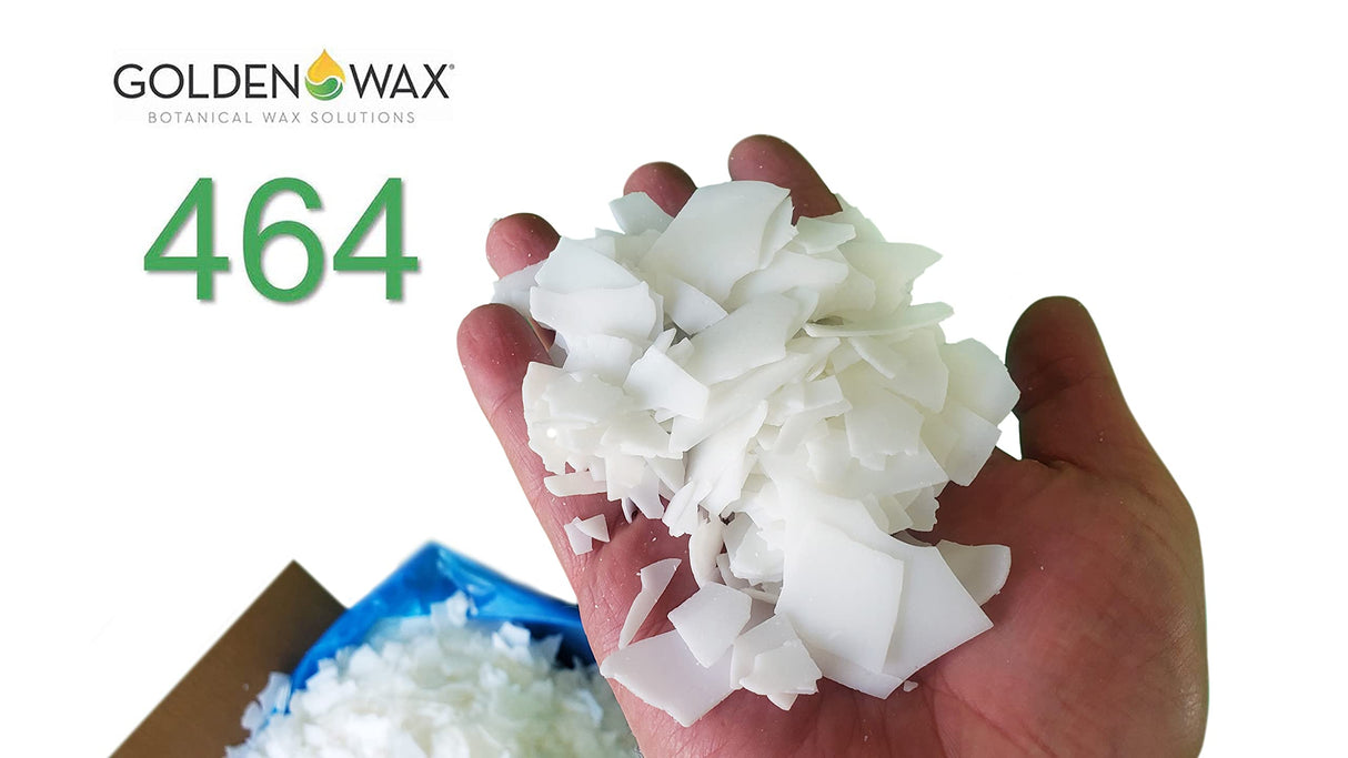 Golden Brands 464 Soy Wax, 45 poundlb Box, Golden Wax 464 Natural Soy Wax Flakes for Candle Making and DIY Projects, All-Natural, Paraffin-Free Candle Making Supplies by Golden Wax WoodArtSupply