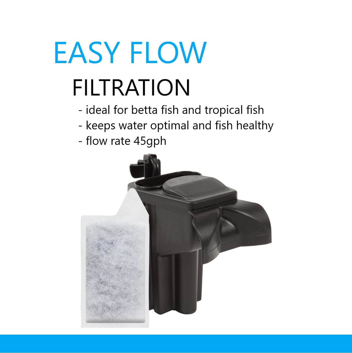 Koller Products Plastic 6-Gallon AquaView 360 Aquarium Kit for Tropical Fish, Betta Fish with LED Lighting and Power Filter Clear, 4-Piece Set Koller Products