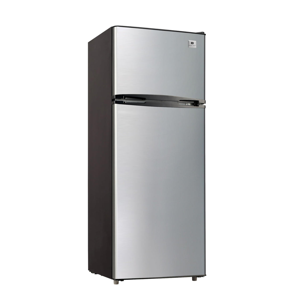 ARCTIC CHEF ACFR725AMZ6COM 2 Door Apartment Size Refrigerator with Freezer, Stainless ARCTIC CHEF