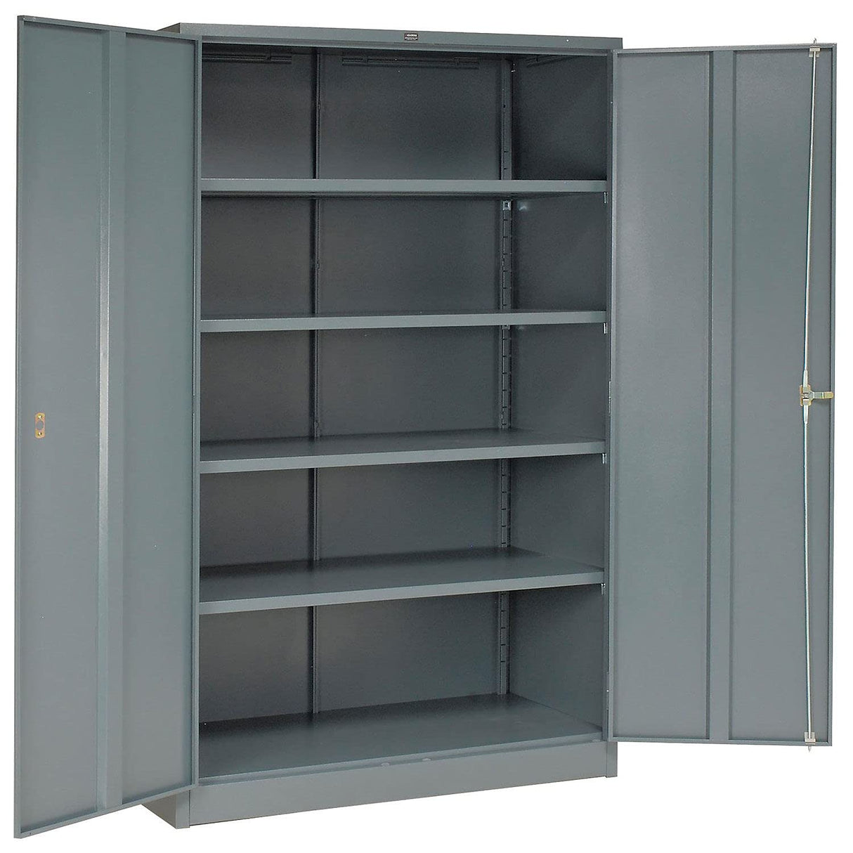 Global Industrial Assembled Storage Cabinet, 48x24x78, Gray Global Industrial