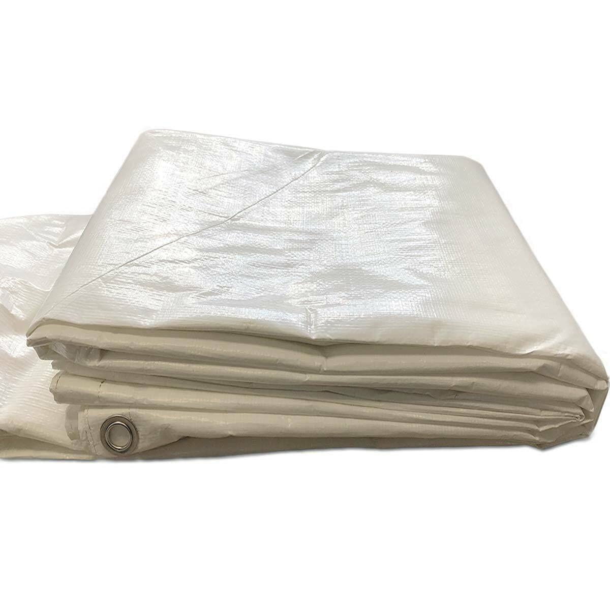 Moose Supply 20' x 40' Economy Sidewall Kit for Canopy Tent, Complete Set of (6) White 20' Foot Heavy Duty Side Walls for 7' Foot Height Party Frame and Outdoor Canopy Pole Tents, Tent Not Included Moose Supply