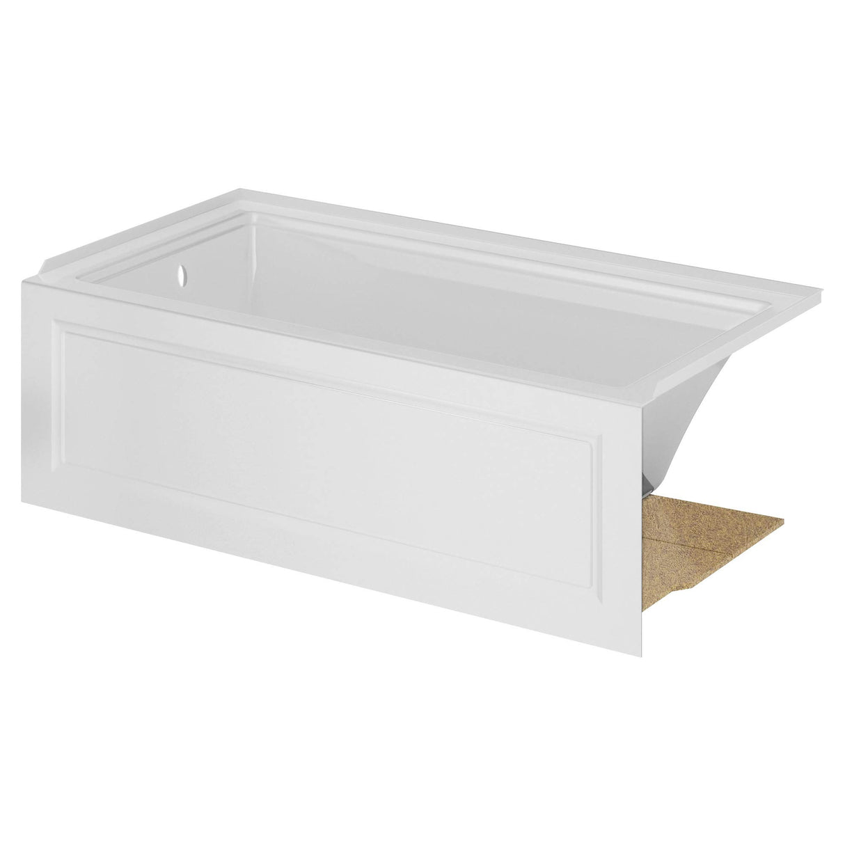 American Standard 2544202.02 Town Square S 60"x32" Bathtub-Left Drain in White American Standard