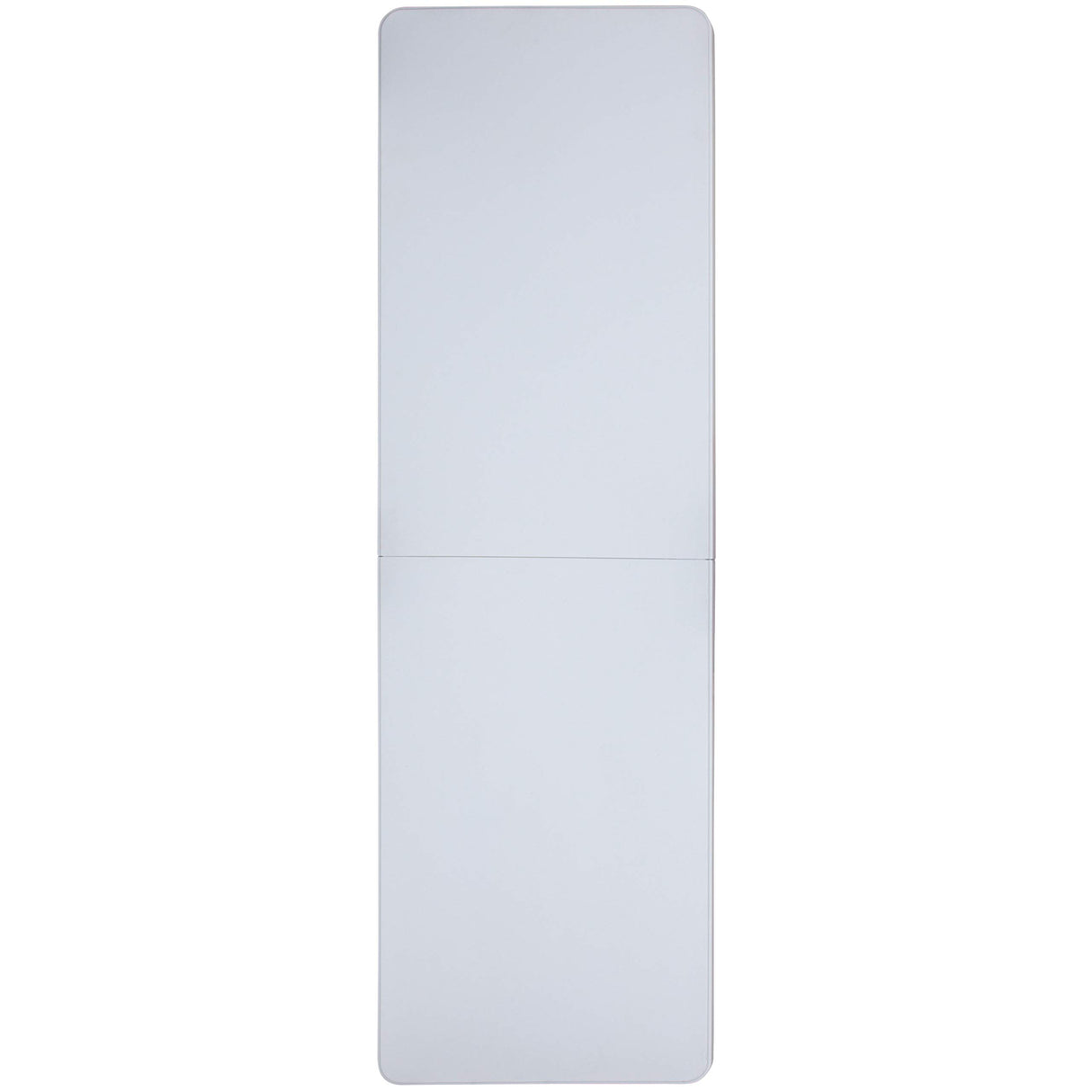 Flash Furniture Kathryn 8' Rectangular Adjustable Plastic Folding Event Table with Carrying Handle, Bi-Fold Table for Indoor/Outdoor Events, White Flash Furniture