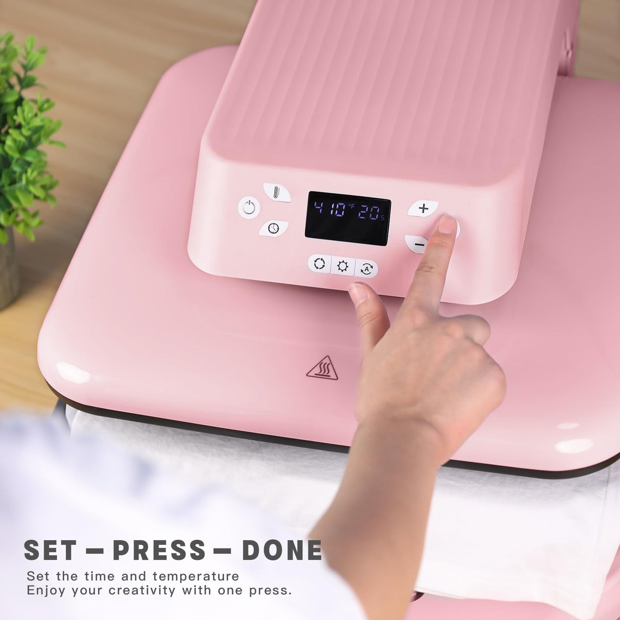 HTVRONT Automatic Heat Press Machine for T Shirts - 15x15 Intelligent Press Machine with Auto Release - Auto-Off & Heats Up Fast, Smart Heat Press for HTV, Sublimation, Heat Transfer Projects HTVRONT