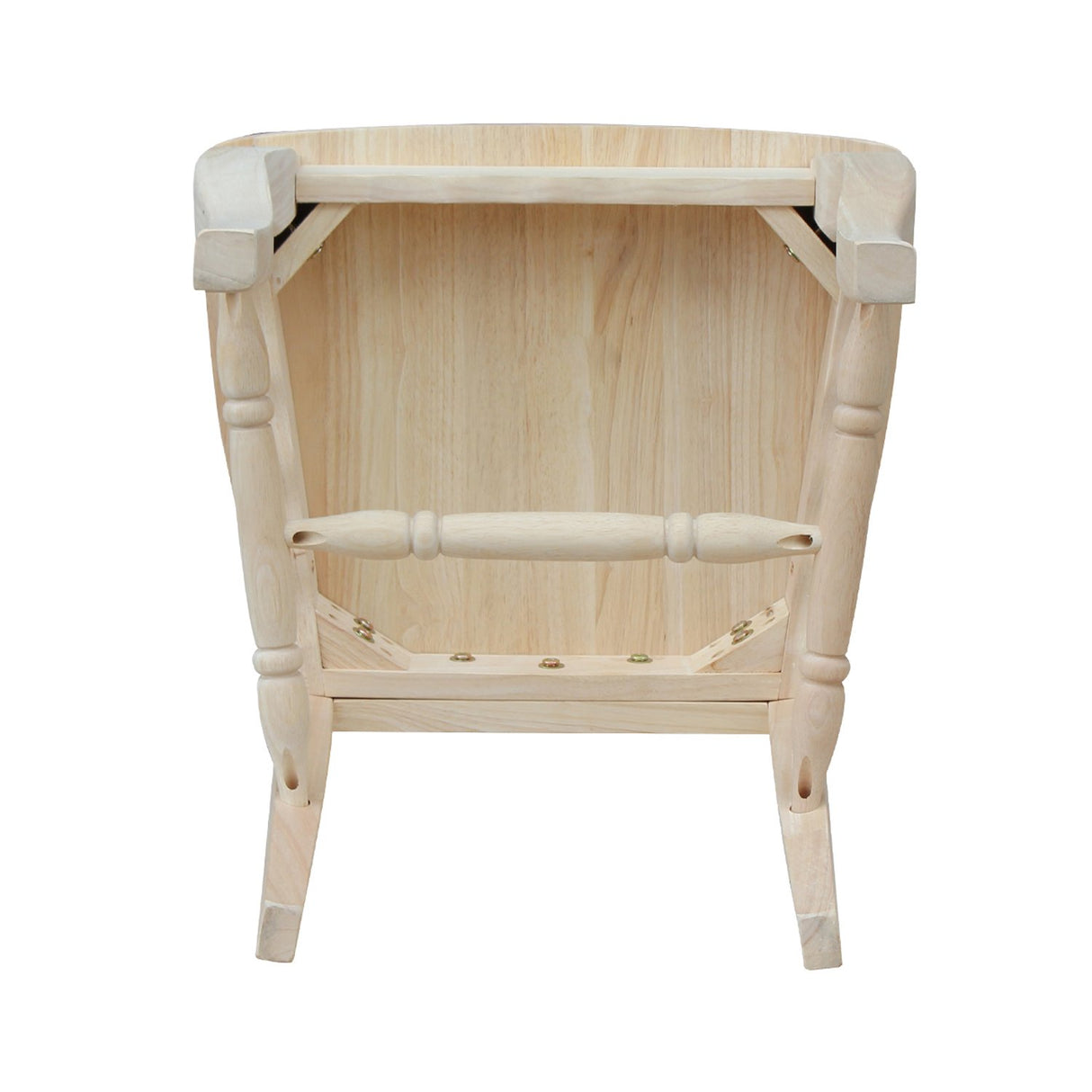 International Concepts C-9209P Versailles Side Chair, Unfinished IC International Concepts