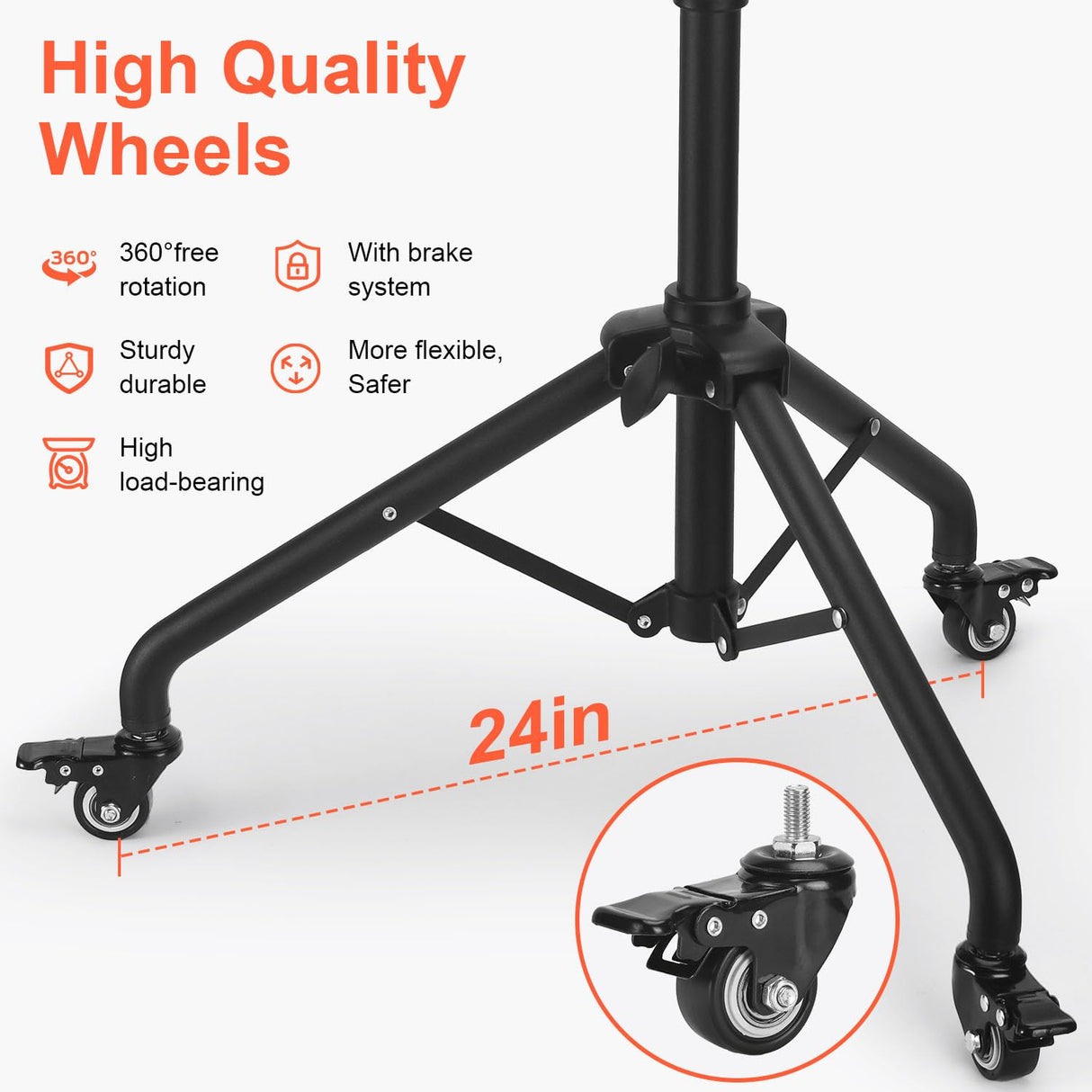Salon Tray Cart, Metal Tattoo Tray with Tool Holder, Service Rolling Tray Adjustable Height, Storage Tray Trolley for Salon Spa Dental Use, Rolling Tray Cart LWADALN