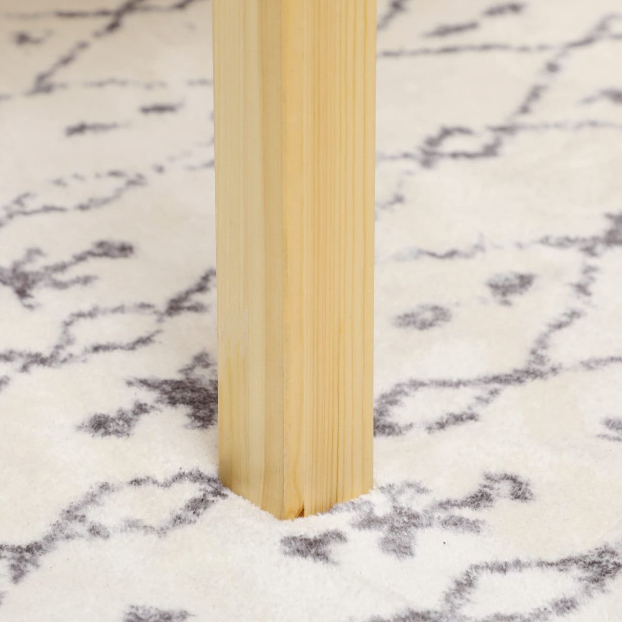 HOMCOM Folding Dining Table, Pine Wood Drop Leaf Table, Foldable Kitchen Table for Small Spaces, Natural HOMCOM