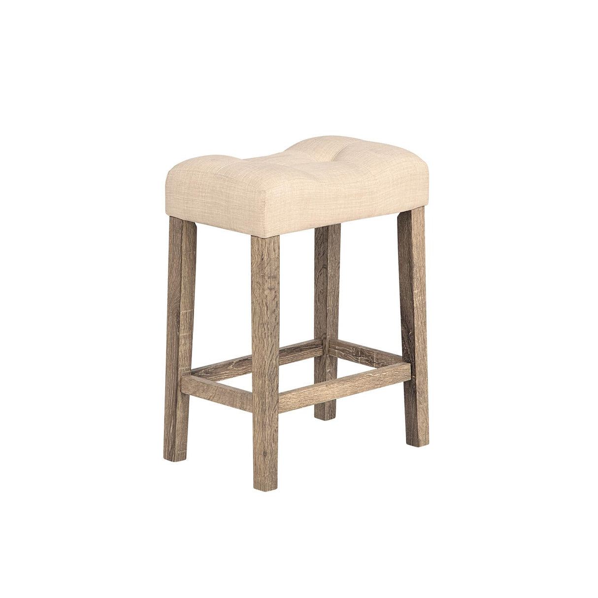 YWUFUART 59" Counter Height Bar Table Set with Power Outlet, Industrial Breakfast Table with 3 Padded Stools, 4 Piece Bar Table and Chairs Set for Living Room, Dining Room, Brown YWUFUART