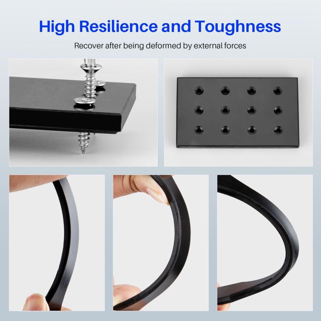 ELEGOO Tough Resin 3D Printer Resin with High Hardness, Low Viscosity, Low Shrinkage, Compatible with MSLA/LCD/DLP 3D Printers, Black 1000g ELEGOO