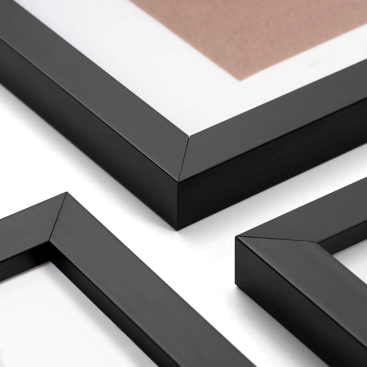 26 Pieces Picture Frames Set Collage Photo Frames Wall Gallery Kit for Wall and Home, Two in 8X10, Five in 5X7, Seven in 4X6, Twelve in 3.5X5 in Black White (Black) Transforcat