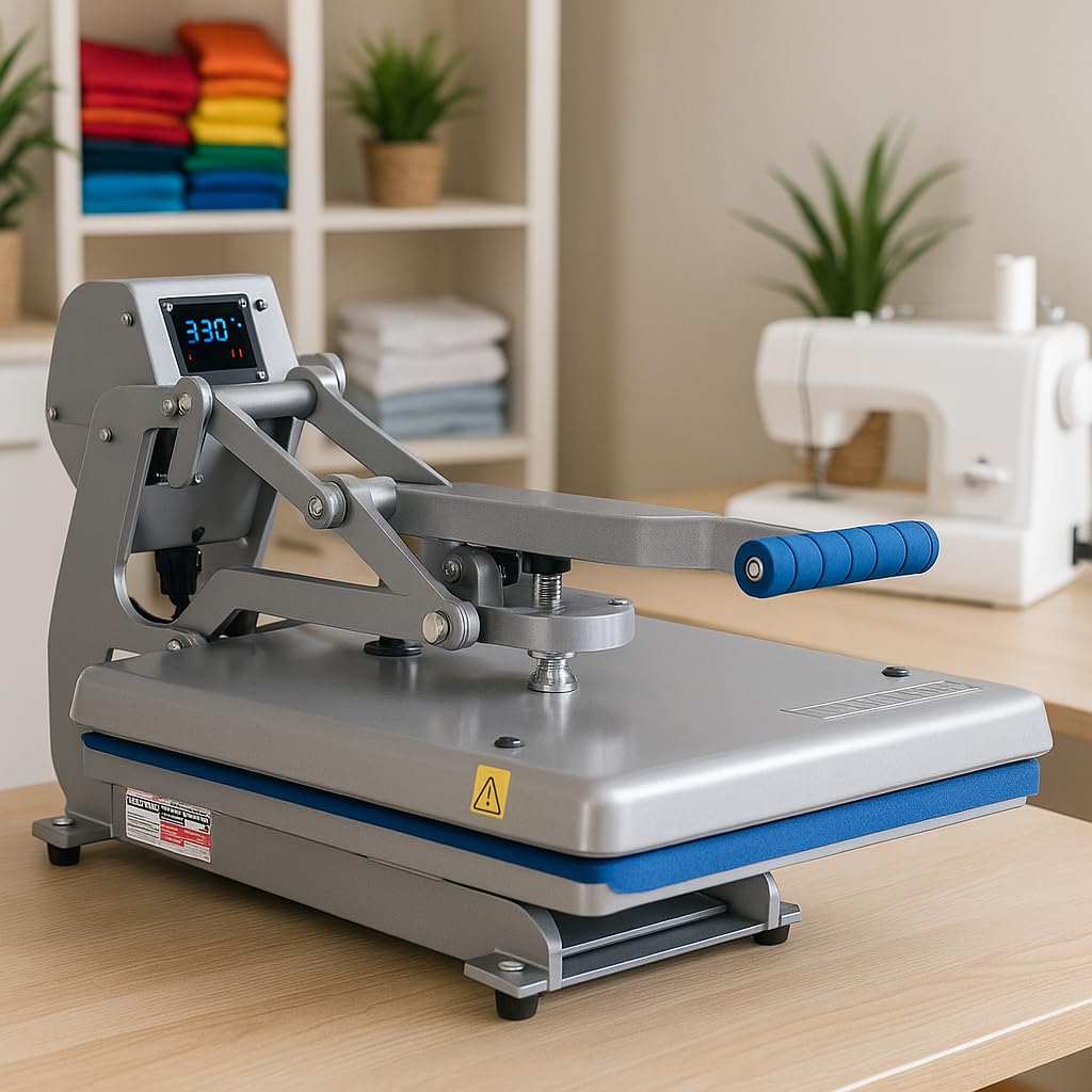 Stahls' Hotronix Auto Clam Heat Press 16"x16" - 110V: Professional Grade for Perfect Transfers Every Time. Experience Efficiency and Professional Results, Elevating Your Creations to The Next Level. Stahls'