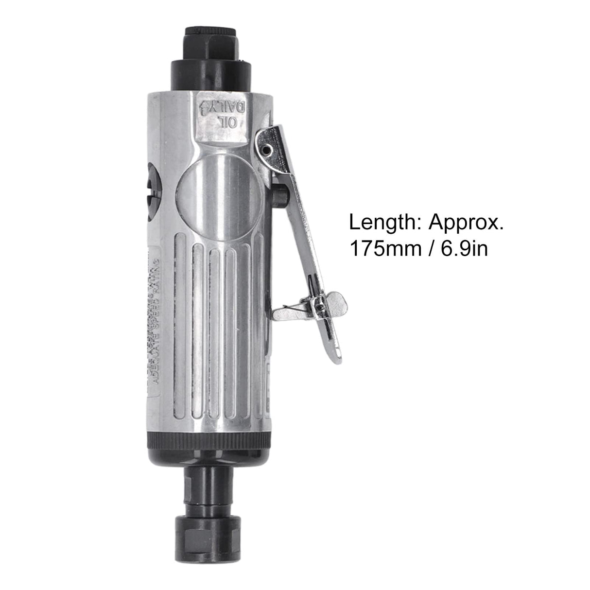 1/4 Inch Air Die Grinder Kit, Portable Straight Grinder, 22000 RPM Pneumatic Air Die Grinder Polishing Grinding Machine Heavy Duty Industrial Polisher Grinding Tool TOPINCN