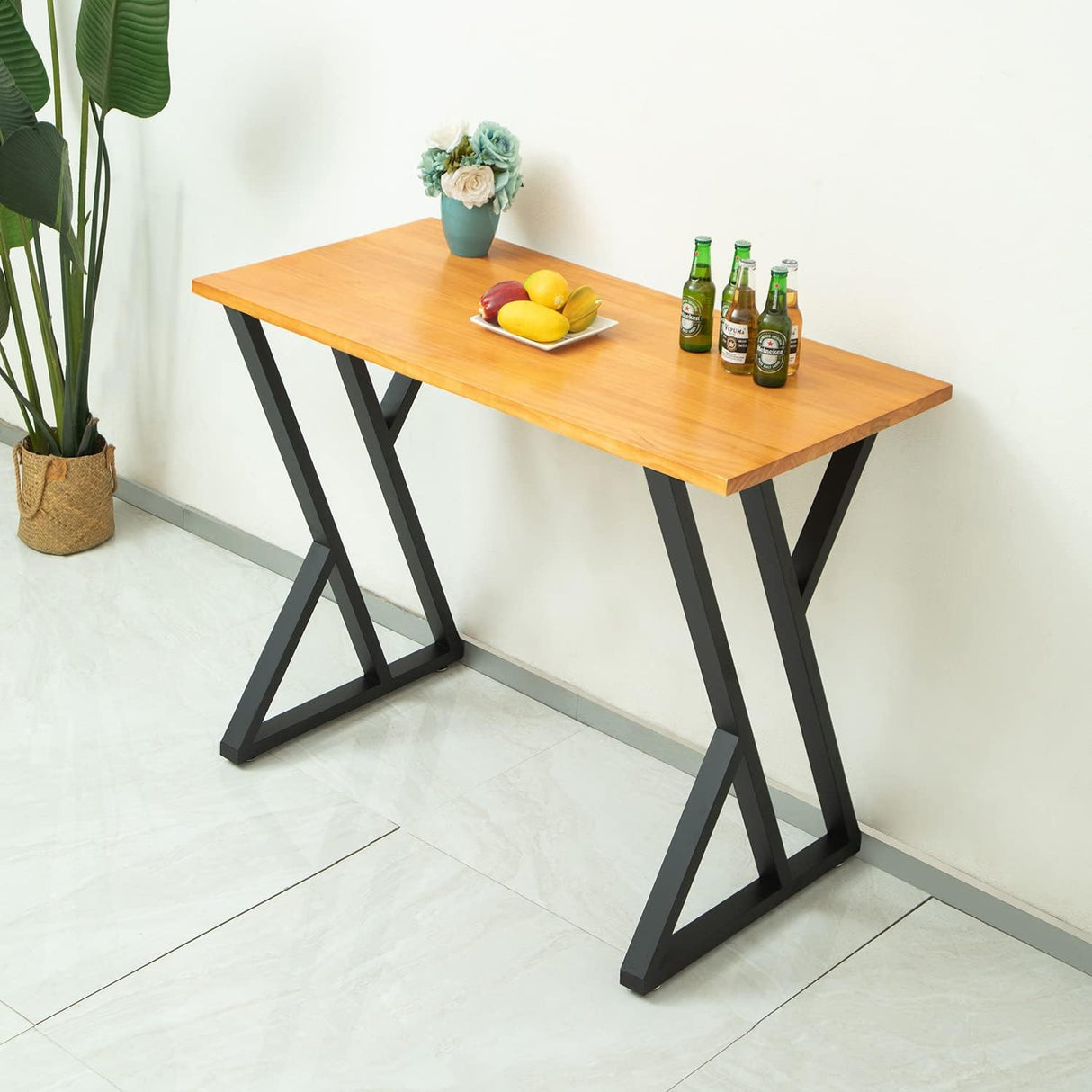 BOTAOYIYI Table Legs 36 Inch, Counter Height Table Legs, Bar Metal High Tall Base Desk Steel for Kitchen or Outdoor BOTAOYIYI