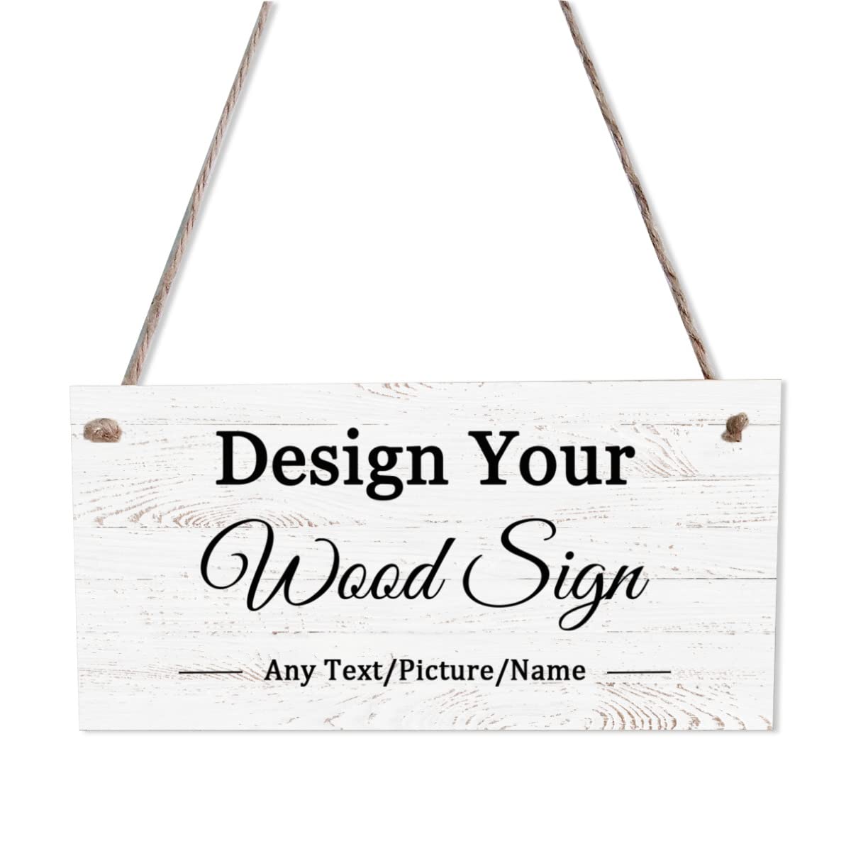 Personalized Custom Wood Signs,Customized Wooden Board Decoration Farmhouse Decor,Custom Family Sign,Name Date,Custom Rustic Sign for Home,Kitchen,Wall Art 3.94"X7.87"(10X20cm) AXKEUDO