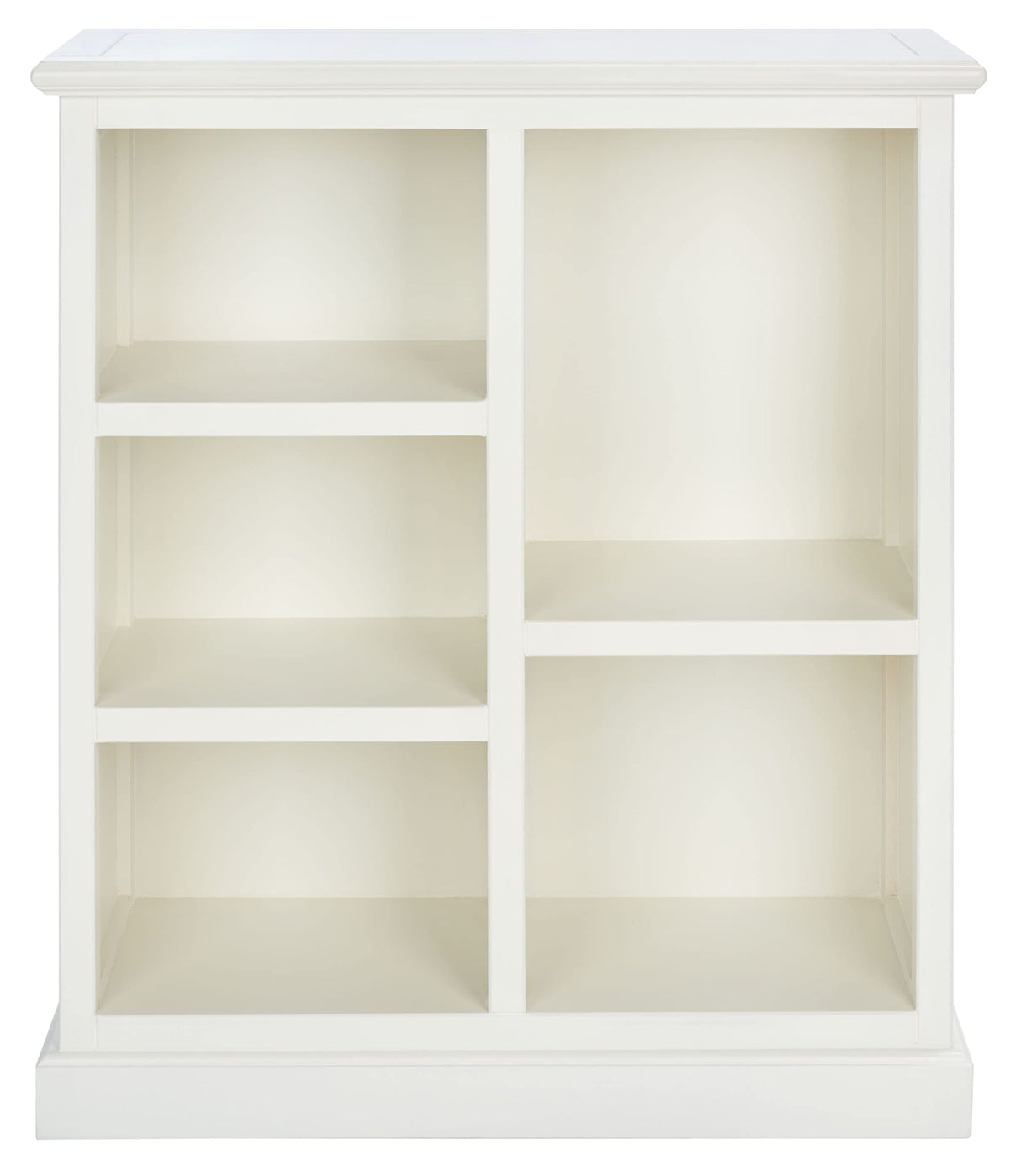 SAFAVIEH Home Collection Maralah White 5-Shelf Bookcase (Fully Assembled) Safavieh