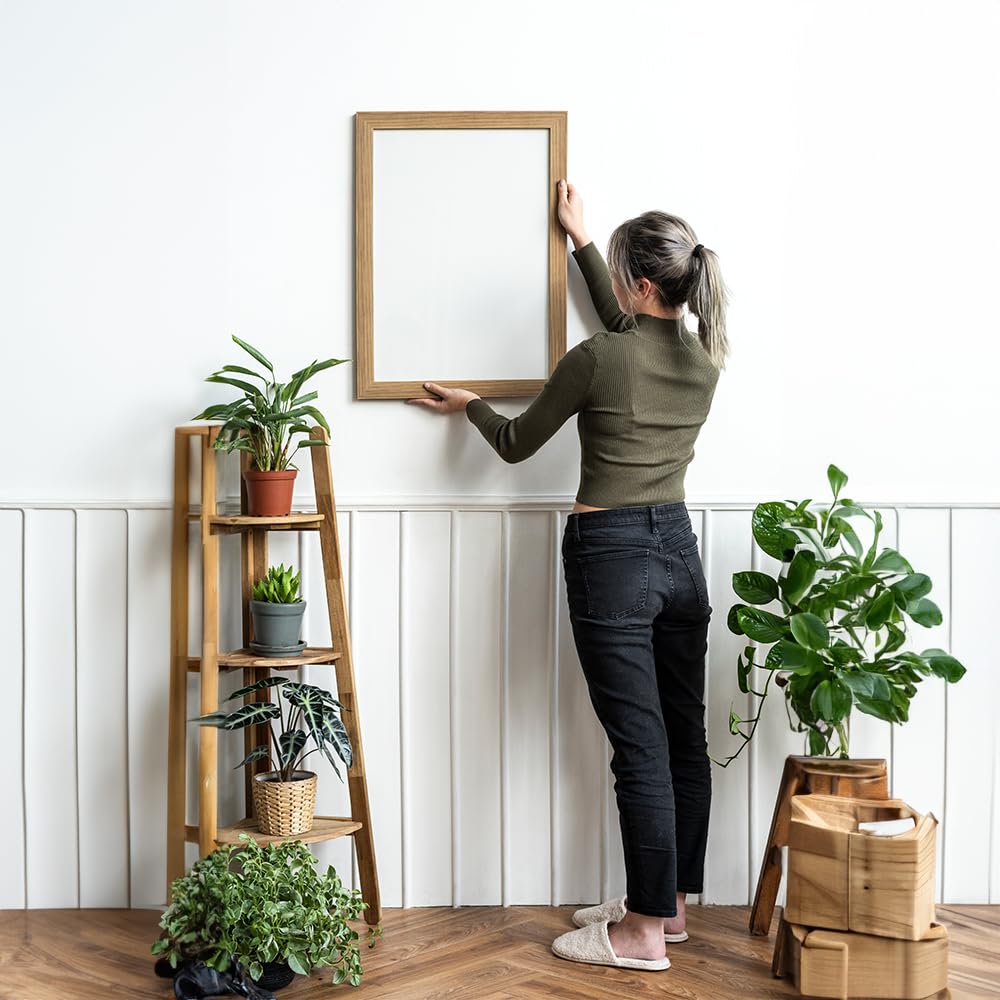 CanvasChamp Canvas Stretcher Bar - DIY Canvas Wood Frame Kit for Gallery Wrap Oil Painting Posters & Canvas Arts, Easy to Assemble (Set of 4, 11" x 14") CanvasChamp