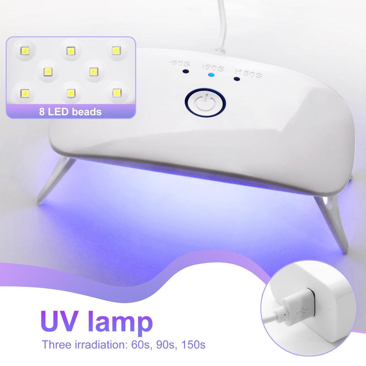 UV Resin Jewelry Making Kit, 300g Crystal Clear Resin with Light and Molds, DIY Jewelry Making Kit, Resina Starter Kit for Keychain and Earring KISREL