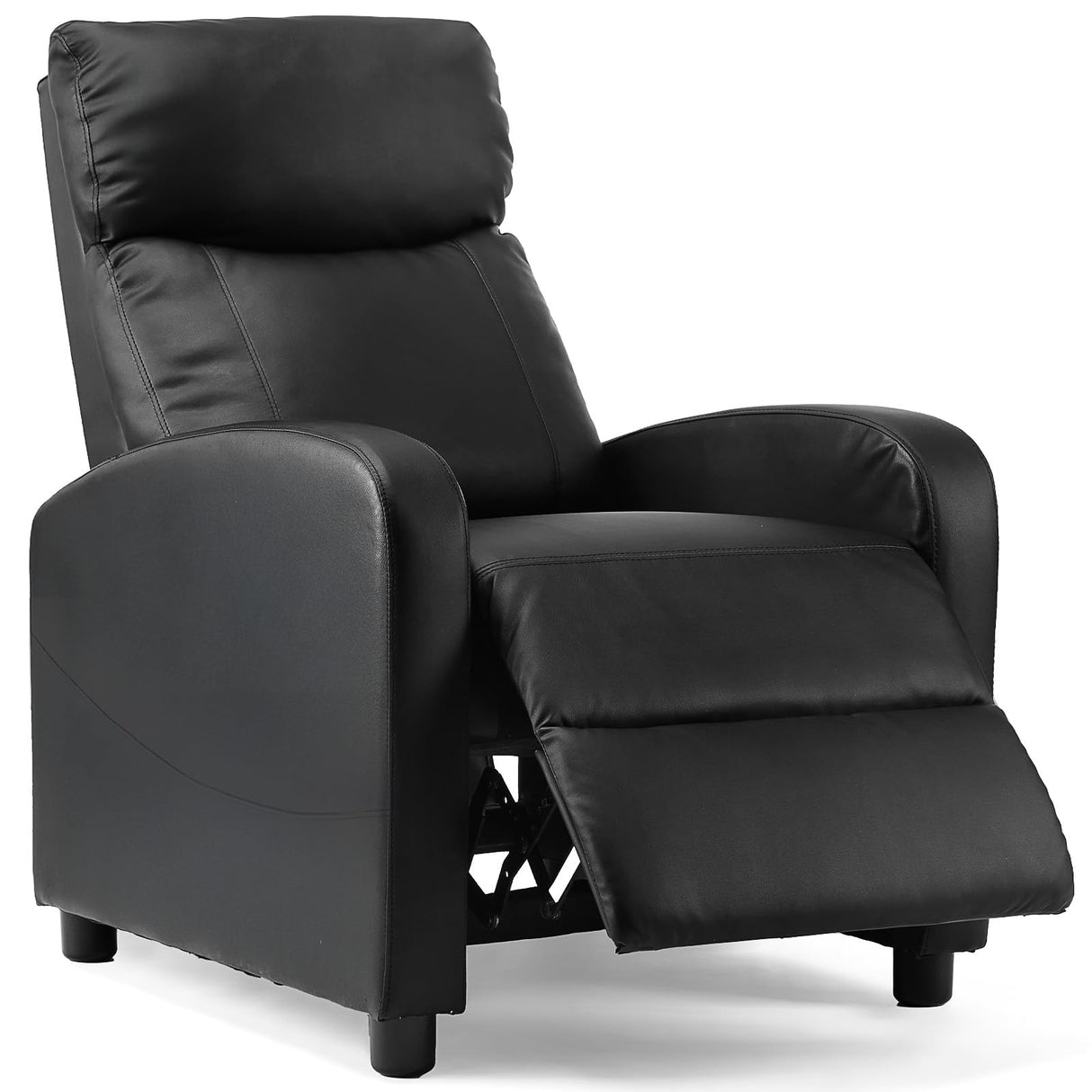 SMUG Power Recliner Chair, Massage Recliner Chair for Living Room, Recliners Home Theater Seating with Lumbar Support,Lazyboy Recliner Sofa Chair for Adults, Black SMUG