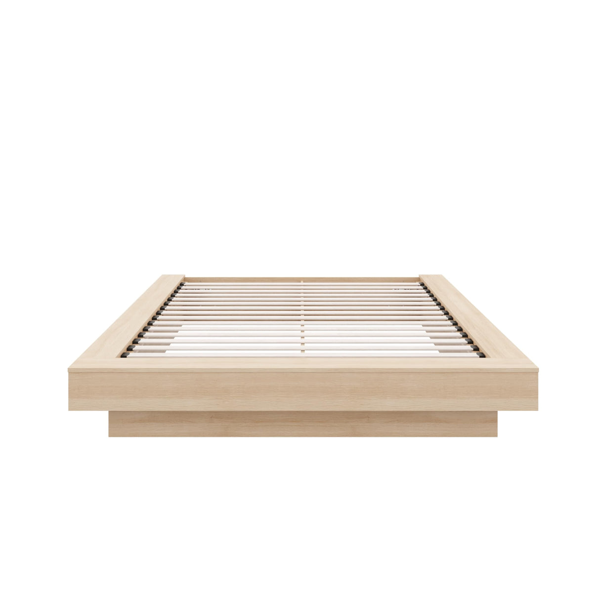 Nexera Marconi Natural Blonde Oak Platform Bed Frame Nexera
