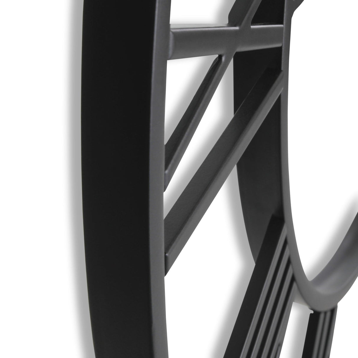 CLXEAST Silent 24 Inch Wall Clocks for Living Room Decor, Large Black Metal Roman Numeral Wall Clocks for Modern Farmhouse Home Decor,House Warming Gifts New Home CLXEAST