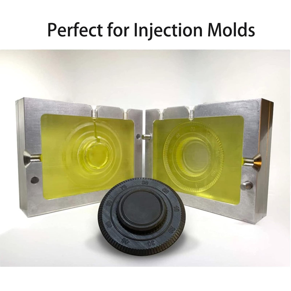 Siraya Tech Sculpt High-Temp Resistant 3D Printer Resin - Up to 180C, High Precision, Compatible with 8K DLP/LCD Printers for Engineering, Jewelry, & Industrial Applications (Clear, 1kg) Siraya Tech