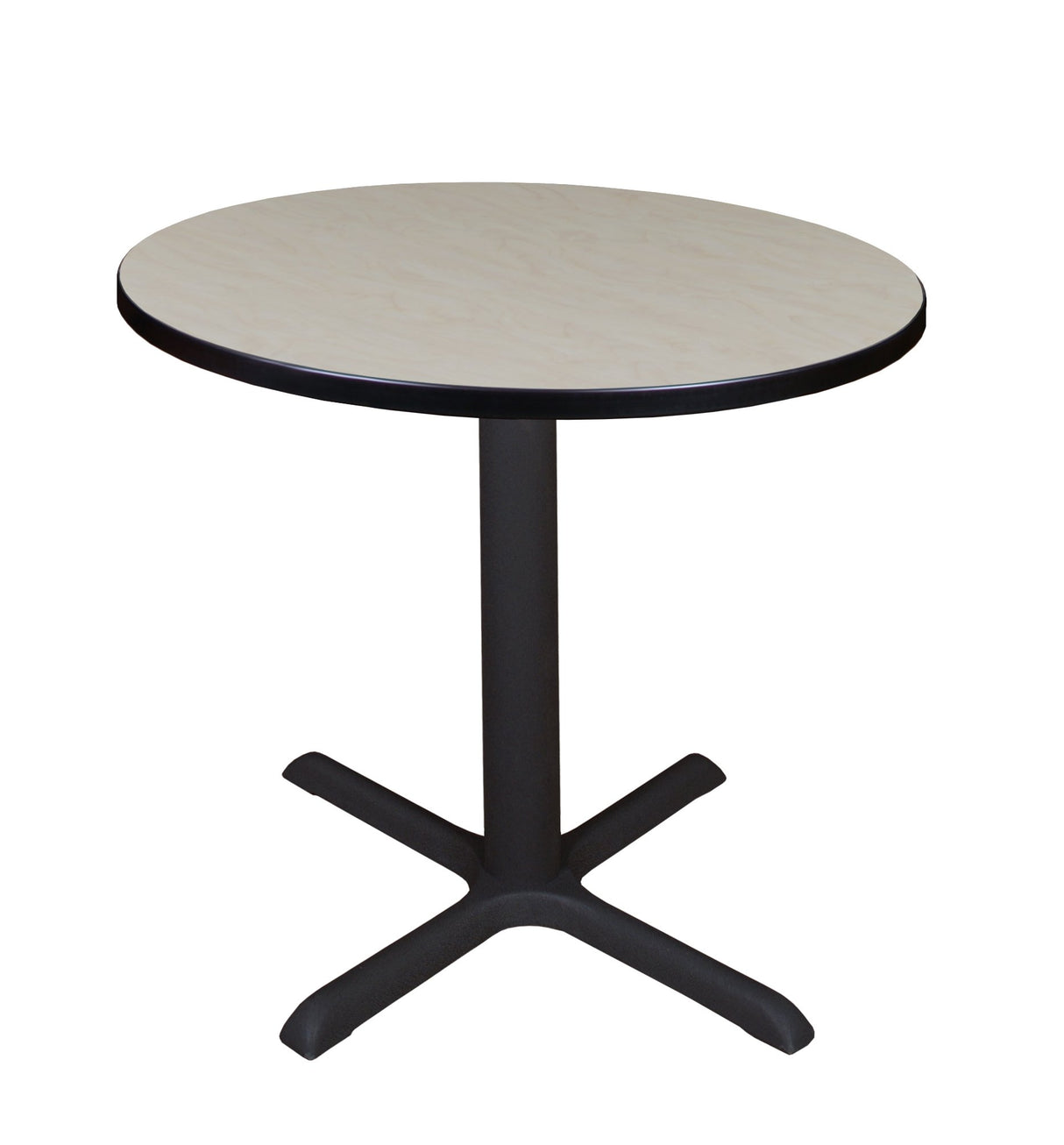 Cain 30" Round Breakroom Table- Maple Regency