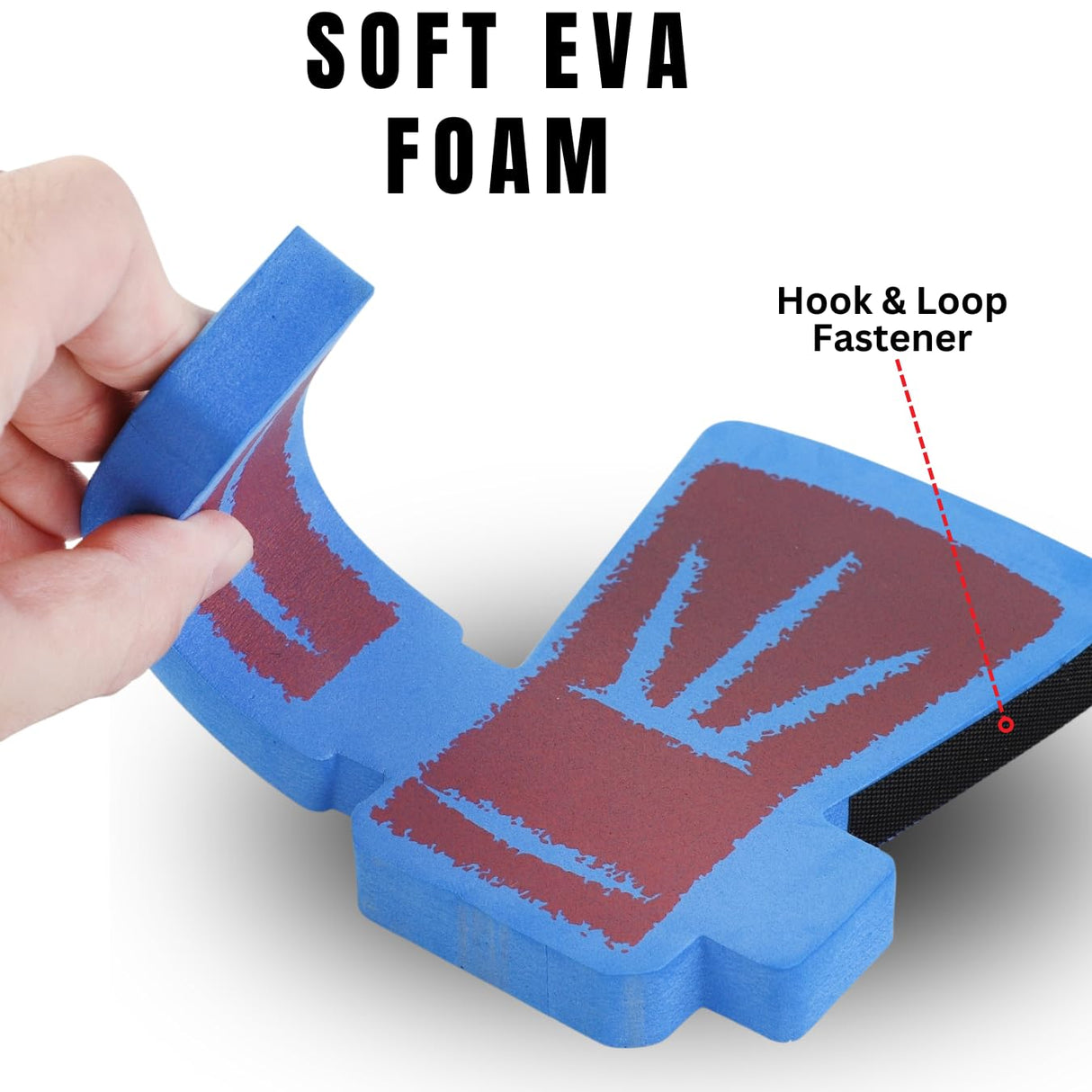 Liberty Imports Foam Axe Throwing Game - Indoor Outdoor Toy Lumberjack Hatchet Toss Ax Game with 4 Foam Axes, One 22” Easy Fold Target for Kids and Adults Liberty Imports