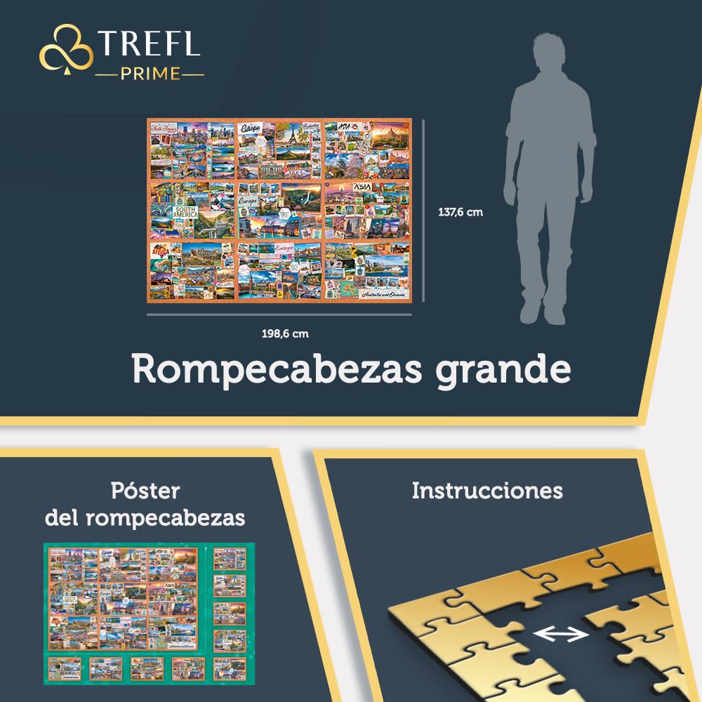 Trefl Prime 13500 Piece Puzzle - The Journey of a Thousand Miles Trefl