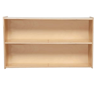 Contender 2 Shelf Horizontal Bookcase (48" Width) |Montessori Shelf - Toy Storage Organizer, Arts, Crafts & Supplies Storage Unit | for Home, Office, Classroom, Daycare
