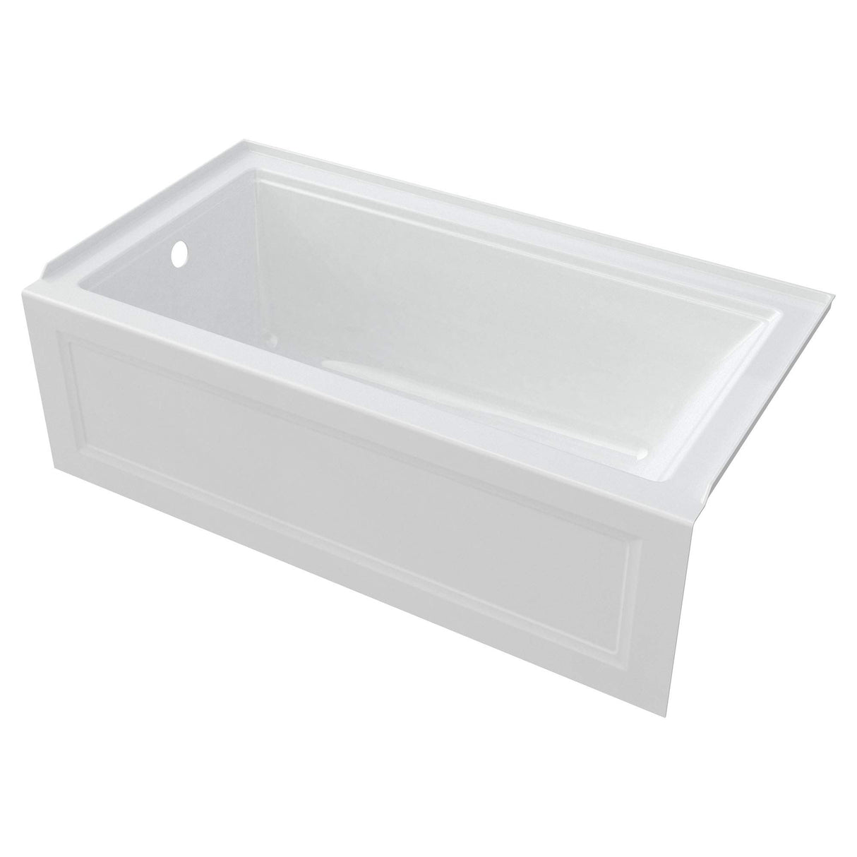 American Standard 2544202.02 Town Square S 60"x32" Bathtub-Left Drain in White American Standard