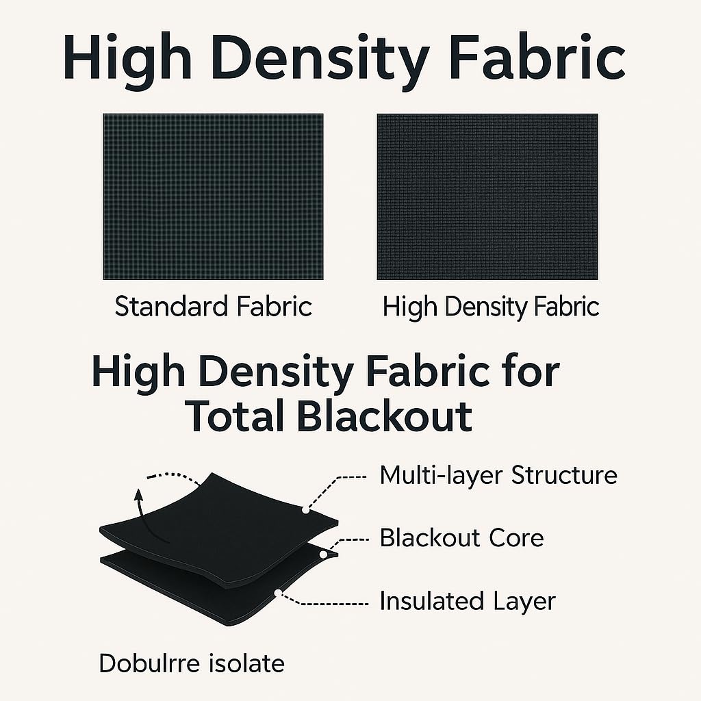 DREAM ART Anywhere Portable Blackout Curtain/Adjustable Blackout Shades/Temporary Blackout Blinds with Suction Cups for Nursery,Children Kids Bedroom or Travel Use,Black,1 pc W51xL71Inch(130X180cm) DREAM ART