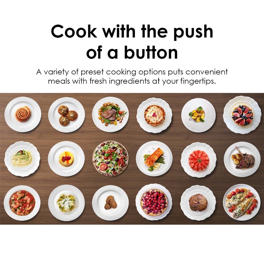 SAMSUNG 1.9 cu. ft. Countertop Microwave with Sensor Cooking, Stainless Steel, MS19DG8500SRAA SAMSUNG