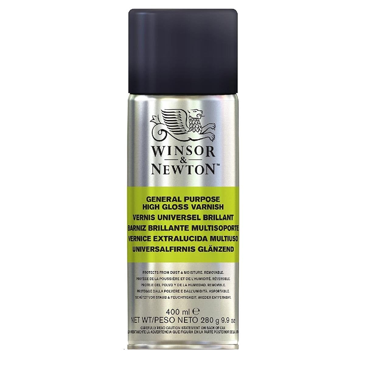 Winsor & Newton Professional Artists' Aerosols, All Purpose High Gloss Varnish, 400ml Winsor & Newton