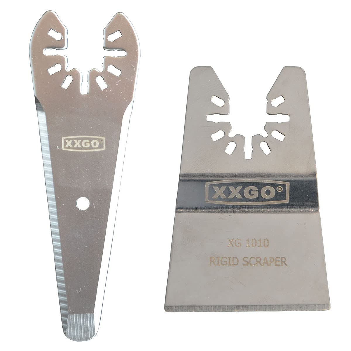 XXGO 120 Pcs Oscillating Multitool Blades Accessories Kits Compatible with Bosch, Chicago, Craftsman, Dremel, Fein, Harbor Freight, Milwaukee, Porter Cable, Ridgid, Ryobi, Rockwell XG1201 XXGO