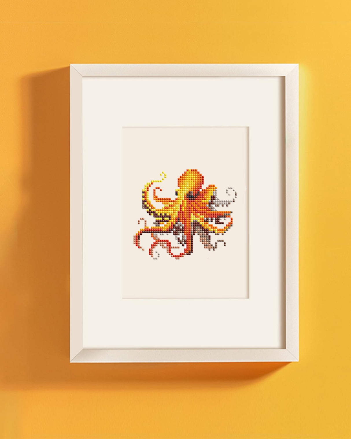 PeakLuv 12 Pcs Small Diamond Art Kits Sea Animals, Fishes Diamond Painting Kits, Mini Diamond Art Kits for Adults, DIY Square Drill Mini Gem Painting 1-Hour Painting for Home Desktop Decor, 6X7in PeakLuv