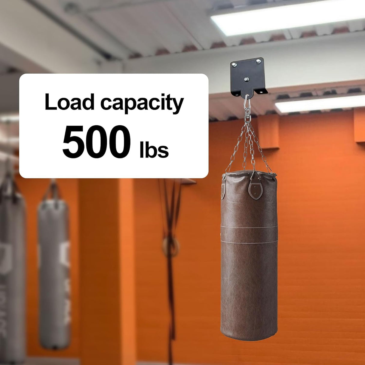 Heavy Punching Bag Hanger, 360° Rotation Heavy Bag Mount for Hanging Heavy Punching Bags,Boxing Training Heavy Bag Hanger Homydom